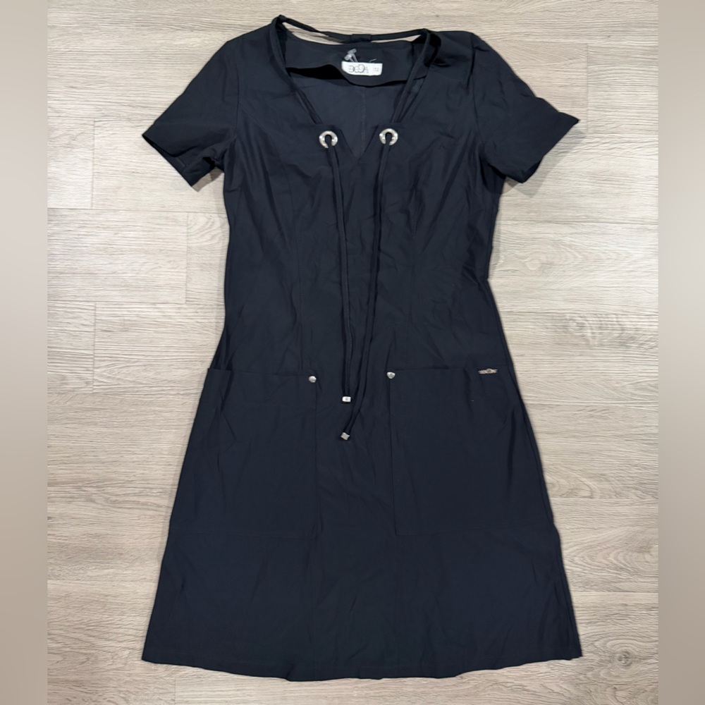 Deca Paris Robe Aneth Black Dress
